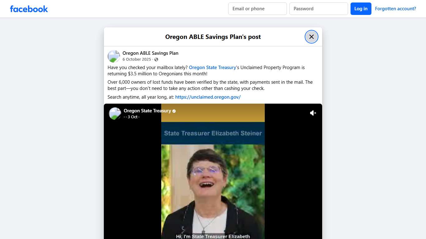 Have you checked your mailbox... - Oregon ABLE Savings Plan | Facebook